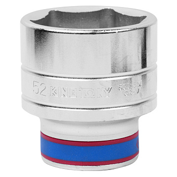 KING TONY Головка торцевая стандартная шестигранная 3/4", 52 мм