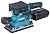 Аккумуляторная вибрационная шлифовальная машина Makita DBO381ZU • 18V LXT • BL • XPT • AWS
