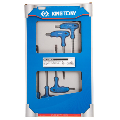 Набор Г-образных Torx, T10-T40, 6 предметов KING TONY 22306TR