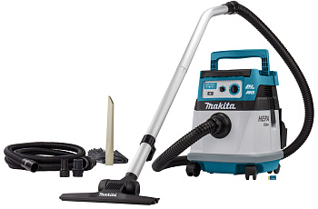 Аккумуляторный пылесос с Bluetooth Makita DVC157LZX3 • 18V X2 LXT • 15 л