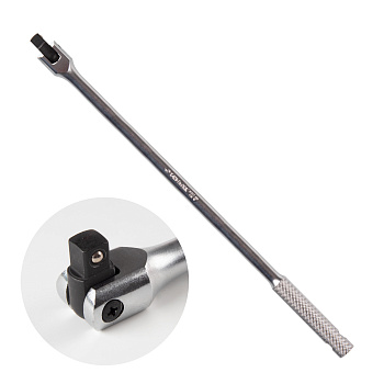 Вороток 1/2", 375 мм, с шарниром KING TONY 4452-15FR