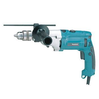 Сетевая ударная дрель 2-скоростная Makita HP2070 • 1010 Вт • 20 мм • 0-2900/1200 об/мин