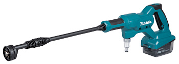 Аккумуляторная мойка среднего давления Makita DHW180Z • 18V LXT • BL • 250 Вт • 2.4 бар • 150 л/ч • удлинитель • 5 форсунок