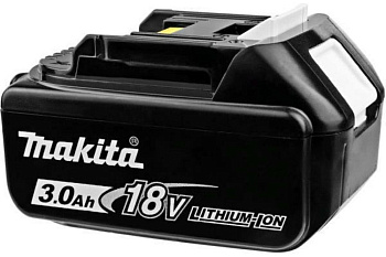 Аккумулятор Makita BL1830B • 18V LXT Li-ion • 3.0Ah • индикатор заряда • 1 шт.