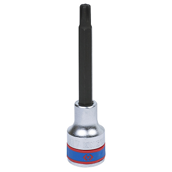 KING TONY Насадка (бита) торцевая 1/2", Ribe, M7, L = 100 мм