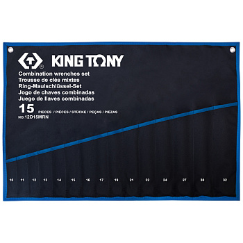 KING TONY Чехол из теторона для набора 12D15MRN