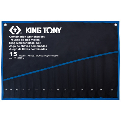 KING TONY Чехол из теторона для набора 12D15MRN