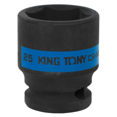 KING TONY Головка торцевая ударная шестигранная 1/2", 25 мм
