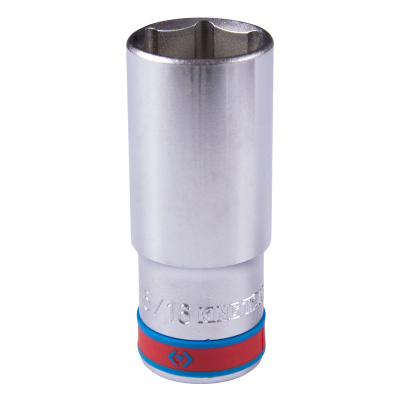 KING TONY Головка торцевая глубокая шестигранная 1/2", 15/16", дюймовая
