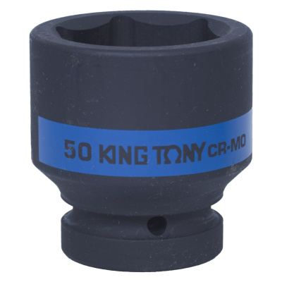 KING TONY Головка торцевая ударная шестигранная 1", 50 мм