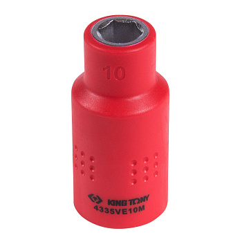 KING TONY Головка торцевая диэлектрическая шестигранная 1/2", 10 мм