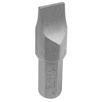 Вставка (бита) торцевая 5/16", Slotted, 10х1,6 мм, 36 мм KING TONY 183610S