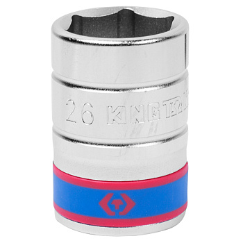 KING TONY Головка торцевая стандартная шестигранная 3/4", 26 мм