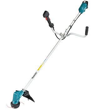 Аккумуляторная травокосилка Makita DUR190URT3 • 18V LXT • 300 мм • велосипедная рукоятка
