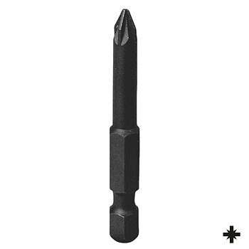 KING TONY Вставка (бита) торцевая 1/4", Pozidriv, PZ1, 50 мм, для шуруповерта