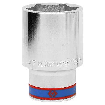 KING TONY Головка торцевая глубокая шестигранная 3/4", 47 мм