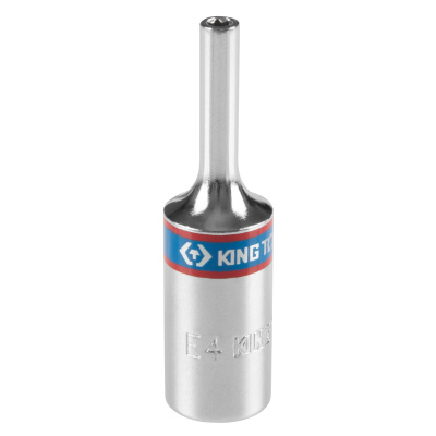 Головка торцевая TORX Е-стандарт 3/8", E4, L = 63 мм KING TONY 327504M