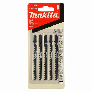 Лобзиковая пилка для дерева Fast фигурный рез 100х1.2х6TPI, 5 шт. Makita