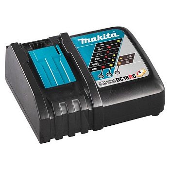 Зарядное устройство Makita DC18RC • быстрое • для аккумуляторов LXT 14.4V-18V • картон
