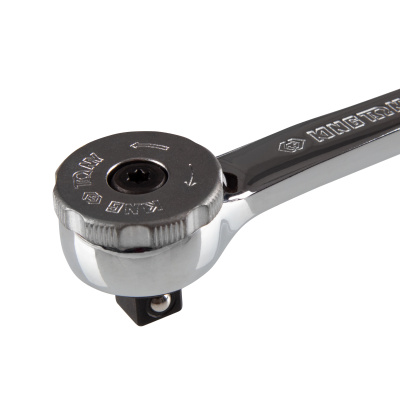 Трещотка 3/8", 200 мм, 72 зубца, дисковый механизм KING TONY 3755-08G