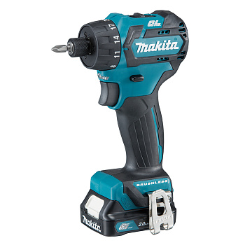 Аккумуляторная дрель-шуруповерт Makita DF032DWME • 12V CXT • 35 Нм • 0-1500 об/мин