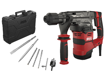 Перфоратор электрический SKIL RH1183+доп.патрон, 1500 Вт, 5 Дж, SDS Plus