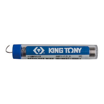Припой в пластиковой колбе, диаметр 1 мм KING TONY 6BF11-17
