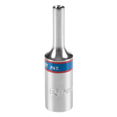 Головка торцевая TORX Е-стандарт 3/8", E5, L = 63 мм KING TONY 327505M
