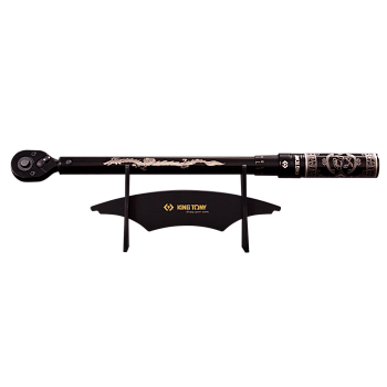 Динамометрический ключ 1/2", 40-200 Нм, "DRAGON", для левой и правой резьбы, футляр, подставка KING TONY P34462-1DP90