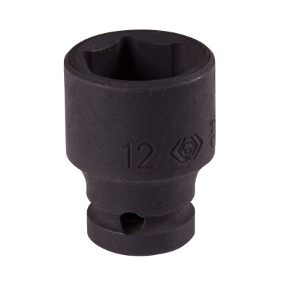 KING TONY Головка торцевая ударная шестигранная 1/4", 12 мм