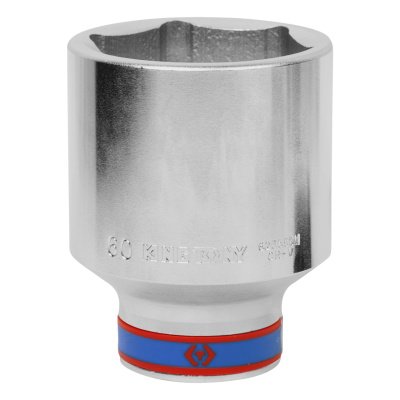 KING TONY Головка торцевая глубокая шестигранная 3/4", 60 мм