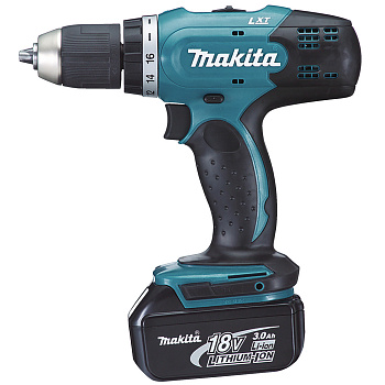 Аккумуляторная дрель-шуруповерт Makita DDF453SYX5 • 18V LXT • 42 Нм • 0-1300 об/мин