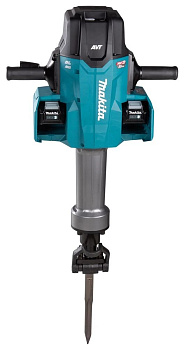 Молоток отбойный аккумуляторный Makita HM004GZ01 • HEX 28.6 мм • XGT 2x40В • BL • AWS • AVT • Soft no load • XPT • 72.8 Дж • плавный пуск