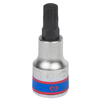 Насадка (бита) торцевая 1/2", Spline, M10, L = 60 мм KING TONY 402610