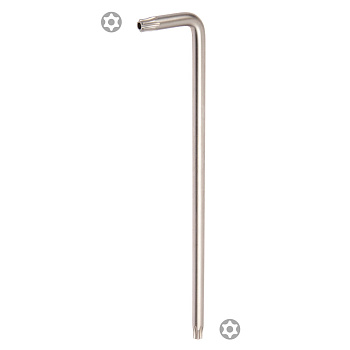 Ключ Г-образный Torx, Т15H, 20,0 х 103,0 мм, с отверстием KING TONY 112715R