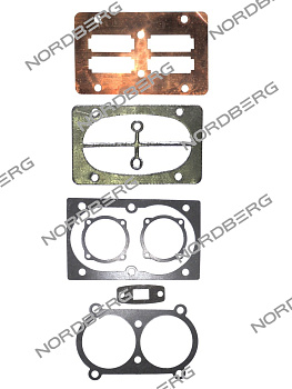 NORDBERG Ремкомплект для компрессоров NCE300/810, NCE300/1050, NCEV300/810 (new), набор прокладок