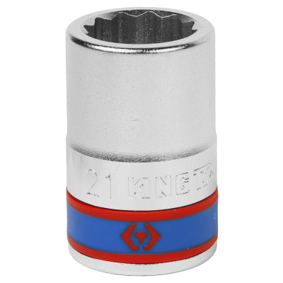 KING TONY Головка торцевая стандартная двенадцатигранная 3/4", 21 мм
