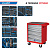 Набор инструментов 286 предметов, "CLAIM", в красной тележке KING TONY 934-286AMR