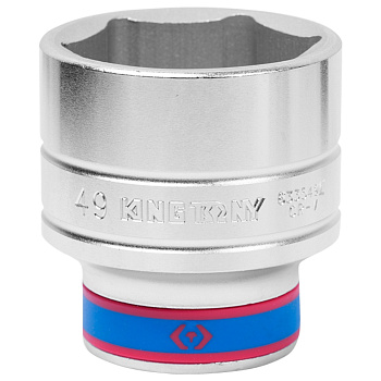 KING TONY Головка торцевая стандартная шестигранная 3/4", 49 мм