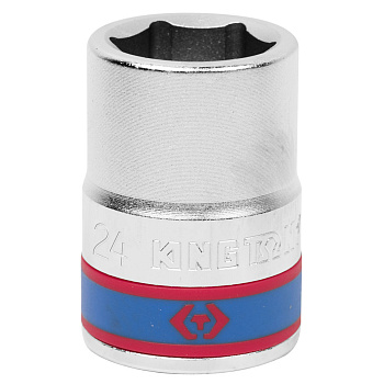 Головка торцевая стандартная шестигранная 3/4", 24 мм KING TONY 633524M
