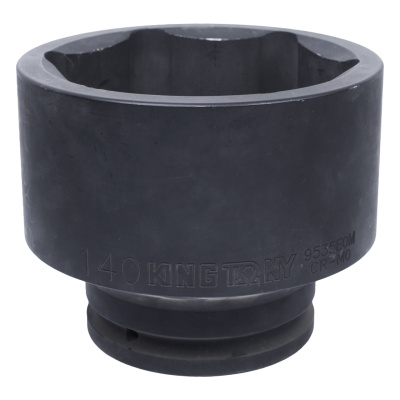 KING TONY Головка торцевая ударная шестигранная 1&1/2", 140 мм