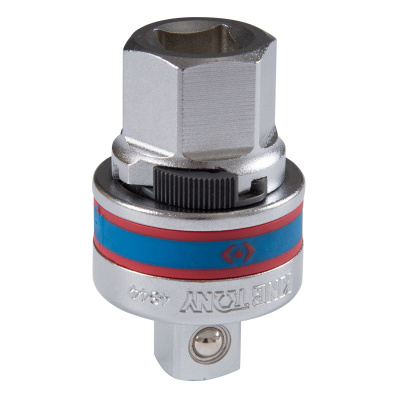 KING TONY Адаптер 1/2">1/2", трещоточный, 72 зубца