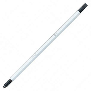 Вставка (бита) для отвертки 91232, Slotted 6 мм / Phillips PH2 KING TONY 1317602PN
