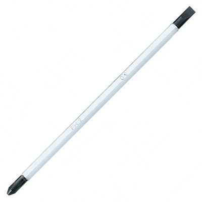 Вставка (бита) для отвертки 91232, Slotted 6 мм / Phillips PH2 KING TONY 1317602PN