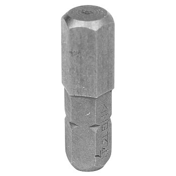 KING TONY Вставка (бита) торцевая 1/4", Hex, 7 мм, 25 мм