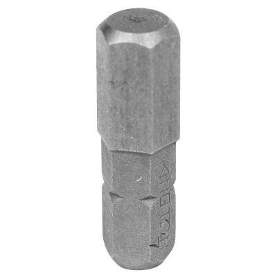 KING TONY Вставка (бита) торцевая 1/4", Hex, 7 мм, 25 мм