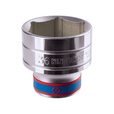 KING TONY Головка торцевая стандартная шестигранная 1/2", 36 мм
