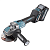Аккумуляторная УШМ Makita GA040GZ01 • 40V XGT • BL • 115 мм • 3000-8500 об/мин • X-Lock • AFT • AWS • XP