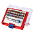 МАСТАК Набор вставок (бит) 1/4", PH, PZ, Hex, Torx, Slotted, 32 предмета