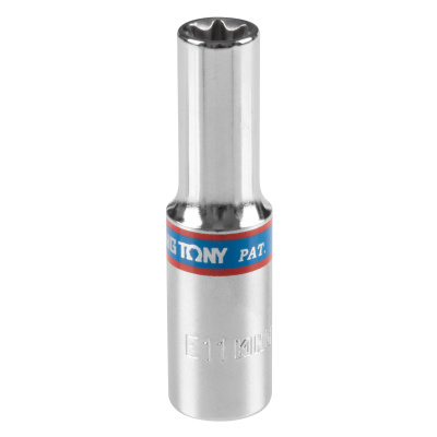 Головка торцевая TORX Е-стандарт 3/8", E11, L = 63 мм KING TONY 327511M